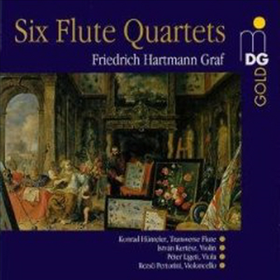 그라프: 여섯 개의 플루트 사중주 (Graf: Six Flute Quartets)(CD) - Peter Ligeti