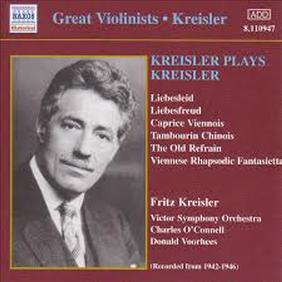 크라이슬러 자작자연집 (1942-1946) (Kreisler Plays Kreisler)(CD) - Fritz Kreisler