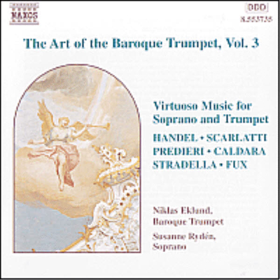 바로크 트럼펫의 예술 3집 (The Art of the Baroque Trumpet, Vol. 3)(CD) - Niklas Eklund