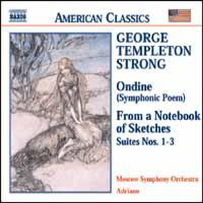 스트롱: 교향시 &#39;온딘&#39;, 회화적 모음곡 1-3번 (Strong: Symphonic Poem &#39;Ondine&#39;, D&#39;un cahier d&#39;images Suite Nos.1-3)(CD) - Adriano