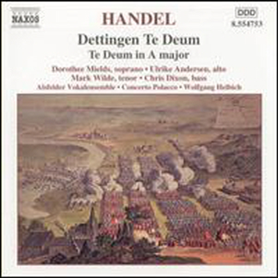 헨델: 데팅겐 테 데움, 테 데움 (Handel: Dettingen Te Deum, Te Deum)(CD) - Wolfgang Helbich