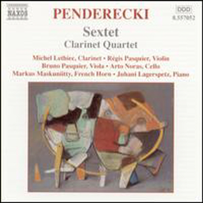펜데레츠키: 육중주, 클라리넷 사중주 (Penderecki: Sextet, Clarinet Quartet)(CD) - Arto Noras