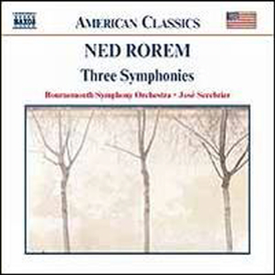 로렘: 세 개의 교향곡 (Rorem: Three Symphonies)(CD) - Jose Serebrier