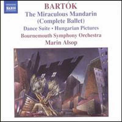 바르톡: 중국의 이상한 관리, 무곡 모음곡, 헝가리 그림 (Bartok: The Miraculous Mandarin (Complete Ballet), Dance Suite, Hungarian Pictures)(CD) - Marin Alsop