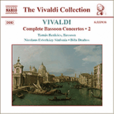 비발디 : 바순 협주곡 Vol.2 (Vivaldi : Bassoon Concertos Vol.2)(CD) - Tamas Benkocs