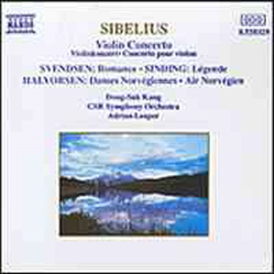 시벨리우스: 바이올린 협주곡, 신딩: 전설 (Sibelius: Violin Concerto Op.47, Sinding: Legende Op.46)(CD) - 강동석 (Dong-Suk Kang)