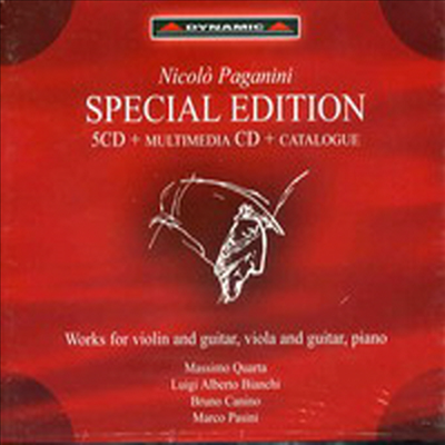 파가니니 : 스페셜 에디션 (Paganini : Special Edition) (5CD+Multimedia CD+카탈록) - Luigi Alberto Bianchi