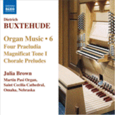 북스테후데 : 오르간 작품 6집 (Buxtehude : Organ Music, Vol. 6)(CD) - Julia Brown