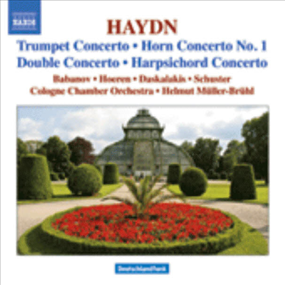 하이든 : 호른 협주곡, 트럼펫 협주곡 & 하프시코드 협주곡 (Haydn : Trumpet Concerto, Horn Concerto No.1, Keyboard Concerto in D major & Double Concerto in F major)(CD) - Helmut Muller-Bruhl