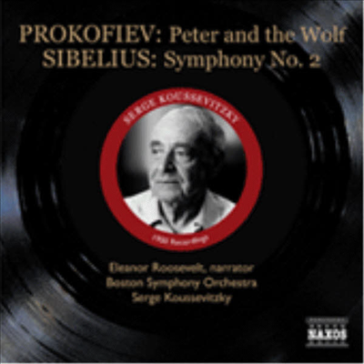 시벨리우스 : 교향곡 2번 & 프로코피에프 : 피터와 늑대 (Sibelius : Symphony No.2)(CD) - Serge Koussevitzky