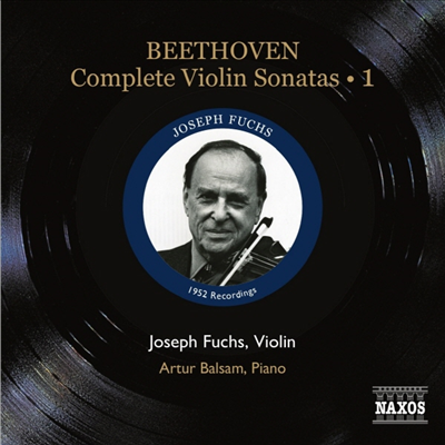 베토벤 : 바이올린 소나타 1-4번 (Beethoven : Violin Sonata No.1-4)(CD) - Joseph Fuchs