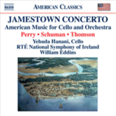 페리 : 제임스타운 협주곡, 톰슨 : 첼로 협주곡 &amp; 윌리엄 슈만 : 오르페우스의 노래 (William Perry : Jamestown Concerto)(CD) - William Eddins