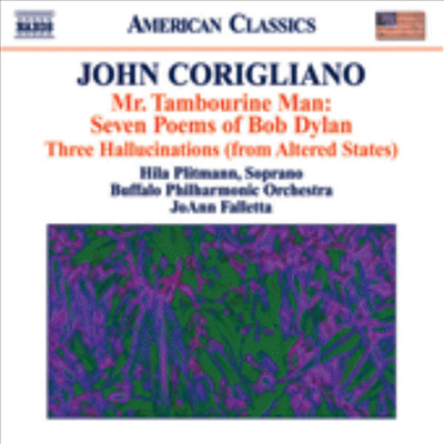 코릴리아노 : 미스터 탬버린 맨(밥 딜런의 7개의 시) (John Corigliano : Mr. Tambourine Man (version with orchestra)(CD) - JoAnn Falletta