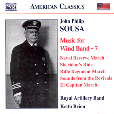 수자 : 아메리카 퍼스트, 대통령 폴로네이즈 & 골드 주빌리 행진곡 (Sousa : America First)(CD) - Keith Brion