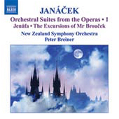 야나첵 : 오페라 모음곡(예누파, 브로우체크씨의 여행) (Janacek : Jenufa Suite)(CD) - Peter Breiner