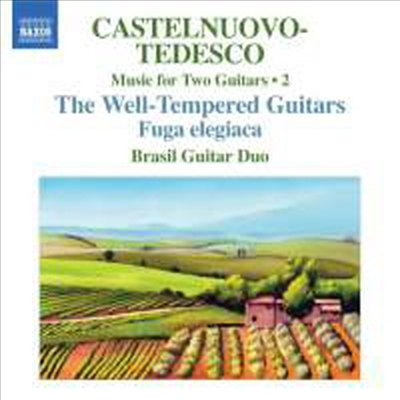 카스텔누오보-테데스코 : 2대의 기타를 위한 평균율 (Castelnuovo-Tedesco : Complete Music for Two Guitars Volume 2)(CD) - Brasil Guitar Duo