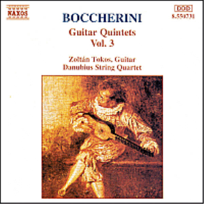 보케리니 : 기타 오중주 3집 (Boccherini : Guitar Quintets, Vol. 3)보케리니 : 기타 오중주 3집 (Boccherini : Guitar Quintets, Vol. 3)(CD) - Zoltan Tokos