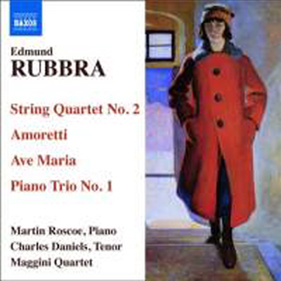 러브라 : 현악 사중주 2번, 1악장 피아노 트리오, 아베 마리아 (Rubbra : String Quartet No.2)(CD) - Martin Roscoe