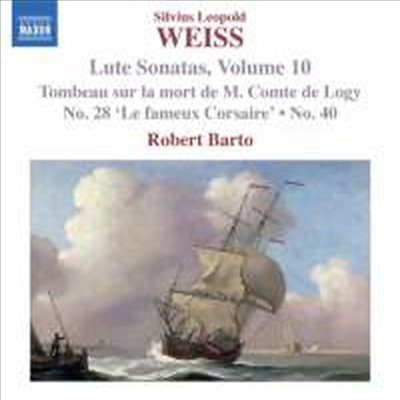 바이스 : 류트 소나타 10집 (소나타 28, 40번, 로기 백작을 위한 통보)(CD) - Robert Barto