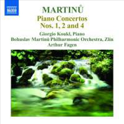 마르티누 : 피아노 협주곡 1, 2 & 4번 (Martinu : Piano Concertos Volume 2)(CD) - Arthur Fagen