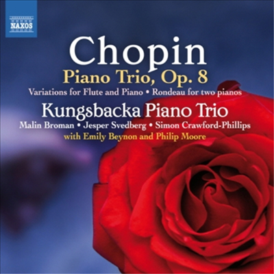 쇼팽 : 피아노 트리오, 플루트와 피아노를 위한 변주곡 &amp; 론도 외 (Chopin : Piano Trio, Op. 8)(CD) - Kungsbacka Piano Trio