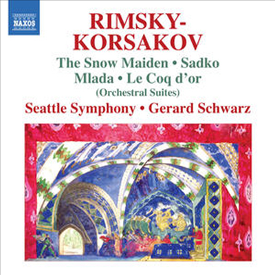 림스키-코르사코프 : 관현악 모음곡 - 눈아가씨, 사드코, 믈라다, 금계 (Rimsky-Korsakov : Orchestral Suites)(CD) - Gerard Schwarz