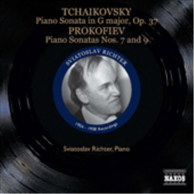 스비아토슬라브 리히터의 초기 레코딩 2집 (1956-58년) - 차이코프스키 : 피아노 소나타 & 프로코피에프 : 피아노 소나타 7, 9번 (CD) - Sviatoslav Richter