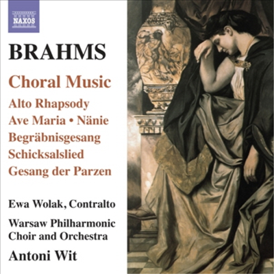 브람스 : 알토 랩소디, 합창과 관현악을 위한 작품들 (Brahms : Alto Rhapsody)(CD) - Antoni Wit