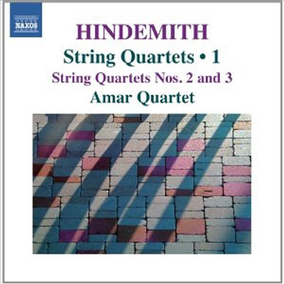 힌데미트: 현악 사중주 2번 3번 - 1집 (Hindemith: String Quartets Nos.2, 3 - vol.1)(CD) - Amar Quartet