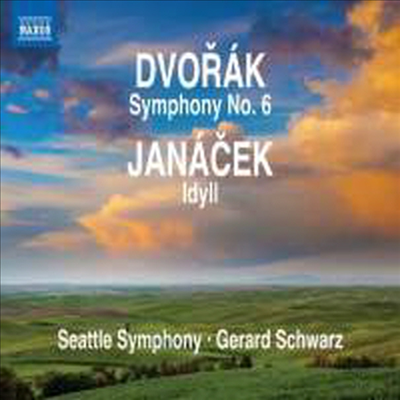 드보르작: 교향곡 6번 & 야나첵: 현악 오케스트라를 위한 '전원곡' (Dvorak: Symphony No. 6 & Janacek: Idyll For String Orchestra)(CD) - Gerard Schwarz