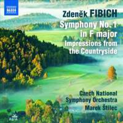 피비히: 교향곡 1번 &amp; 시골에서의 영감 (Fibich: Symphony No.1 &amp; Impressions From The Countryside, Op. 54)(CD) - Marek Stilec