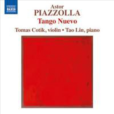 피아졸라: 바이올린과 피아노로 연주하는 탱고 작품집 (Piazzolla: Tango for Violin & Piano)(CD) - Tomas Cotik