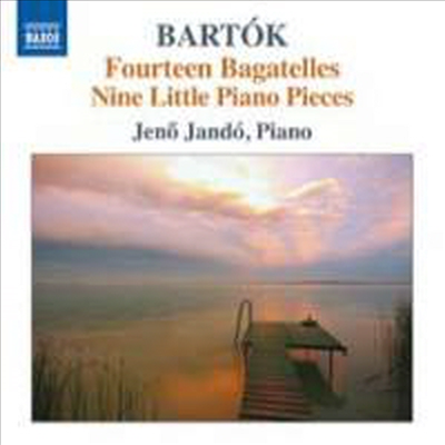 바르톡: 14개의 피아노 바가텔 &amp; 9개의 소품집 (Bartok: Piano Works Vol. 7 - 14 Bagatelles, Bb 50, Sz. 38 &amp; 9 Little Piano Pieces, Bb 90, Sz. 82)(CD) - Jeno Jando