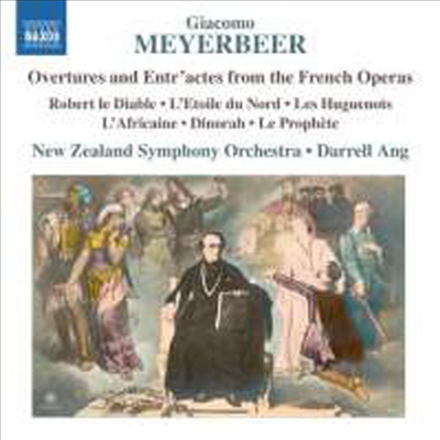 마이어베어: 서곡과 전주곡 (Meyerbeer: Overtures and Entr’actes from the French Operas)(CD) - Darrell Ang