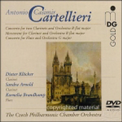 카르텔리에리 : 목관 악기를 위한 협주곡집 (Cartellieri : Wind Concertos) (DVD-Audio) - Pavel Prantl