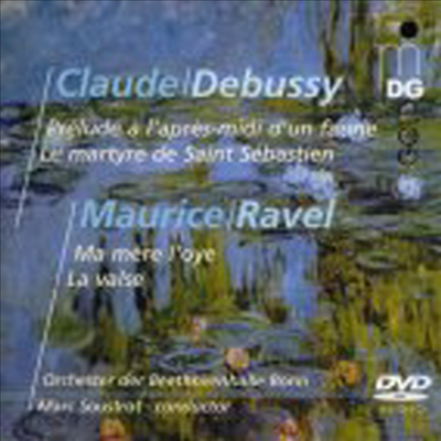 드뷔시, 라벨 : 관현악 작품집 (Debussy, Ravel : Orchestral Works) (DVD-Audio) - Marc Soustrot