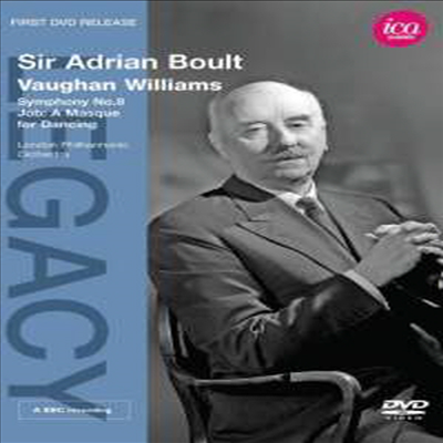 본 윌리엄스 : 교향곡 8번, 가면무용극을 위한 음악 &#39;욥&#39; (Vaughan Williams : Symphony No. 8 in D minor, Job - A Masque for Dancing) - Adrian Boult