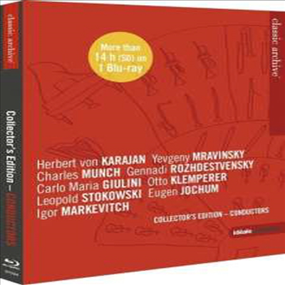 20세기의 위대한 지휘자들 (Classic Archive Edition Vol.4 - Conductors) (Blu-ray) (2014) - 여러 아티스트