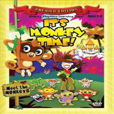 It&#39;s Monkey Time (이츠 몽키 타임)(지역코드1)(한글무자막)(DVD)