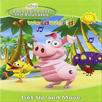 Word World: Get Up & Move (워드 월드 : 겟 업 앤 무브)(지역코드1)(한글무자막)(DVD)