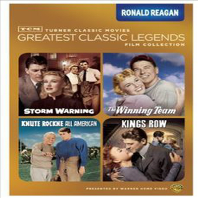 TCM Greatest Classic Films: Legends - Ronald Reagan (로널드 레이건)(한글무자막)(Blu-ray)(지역코드1)(한글무자막)(4DVD)