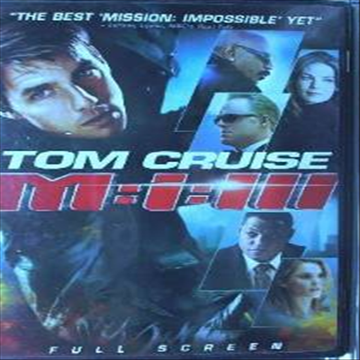 Mission Impossible 3 (미션 임파서블)(지역코드1)(한글무자막)(DVD)