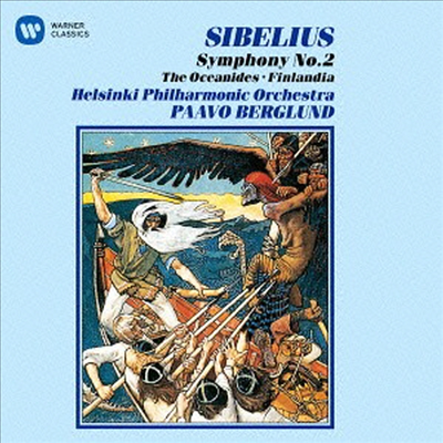 시벨리우스: 교향곡 2번, 핀란디아 (Sibelius: Symphony No.2. Finlandia) (일본반)(CD) - Paavo Berglund