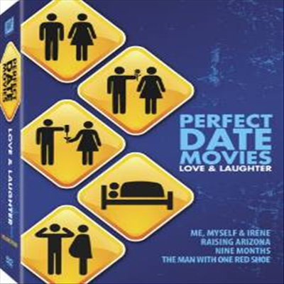 Perfect Date Movies Vol. 4 - Love & Laughter (Raising Arizona / Me, Myself & Irene / Nine Months / The Man with One Red Shoe)(지역코드1)(한글무자막)(DVD)