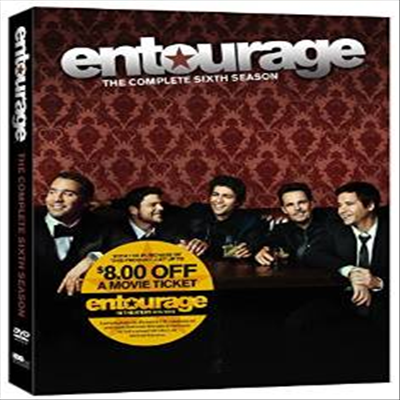 Entourage: Season 6 (안투라지)(지역코드1)(한글무자막)(DVD)