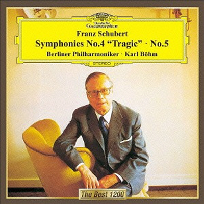 슈베르트: 교향곡 4번 &#39;비극적&#39;, 5번 (Schubert: Symphonies No.4 &#39;Tragic&#39; &amp; No.5 ) (일본반)(CD) - Karl Bohm