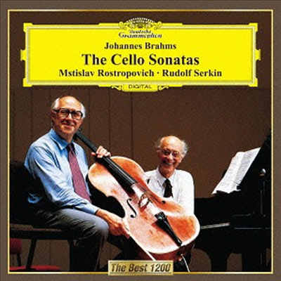 브람스: 첼로 소나타 1, 2번 (Brahms: Cello Sonatas) (일본반)(CD) - Mstislav Rostropovich