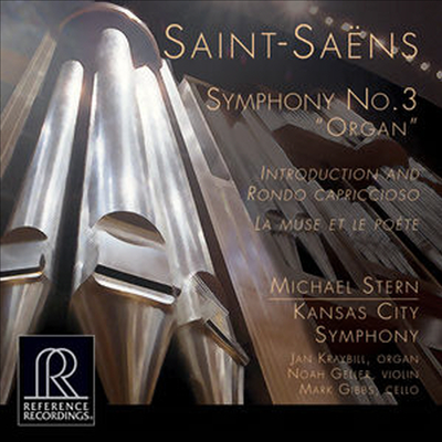 생상: 교향곡 3번 '오르간', 시와 음악, 서주와 론도 카푸리치오소 (Saint-Saens: Symphony No. 3 'Organ', La Muse Et Le Poete, Introduction Et Rondo Capriccioso) (HDCD) - Michael Stern