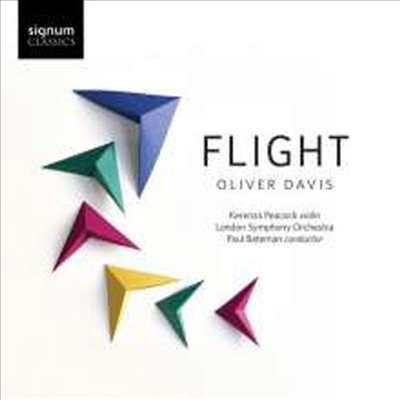 올리버 데이비스: 바이올린과 현악을 위한 협주곡 '비행' (Oliver Davis: Concerto for Violin & Strings 'Flight')(CD) - Kerenza Peacock