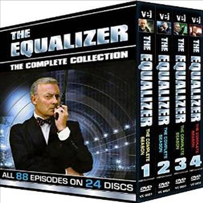 The Equalizer: The Complete Collection (맨하탄의 사나이: 더 컴플리트 컬렉션)(지역코드1)(한글무자막)(DVD)